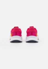 Nike Performance W NIKE SUPERREP GO 3 FLYKNIT - Sapatilha de treino - mystic hibiscus/blackened blue/pink prime/light curry/white