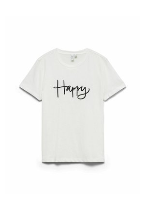 Vero Moda, T-SHIRT VMLOPANI T-SHIRT - Print T-shirt - snow white