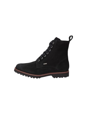 Sioux STIEFELETTE MERDIT - Lace-up ankle boots - schwarz