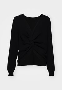 TATINA RACHELLE  - Strikkegenser - black