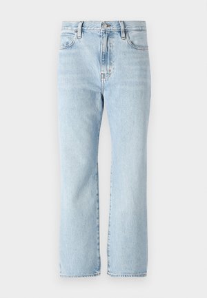 FRAME LE JANE CROP - Vaqueros boyfriend - light blue denim