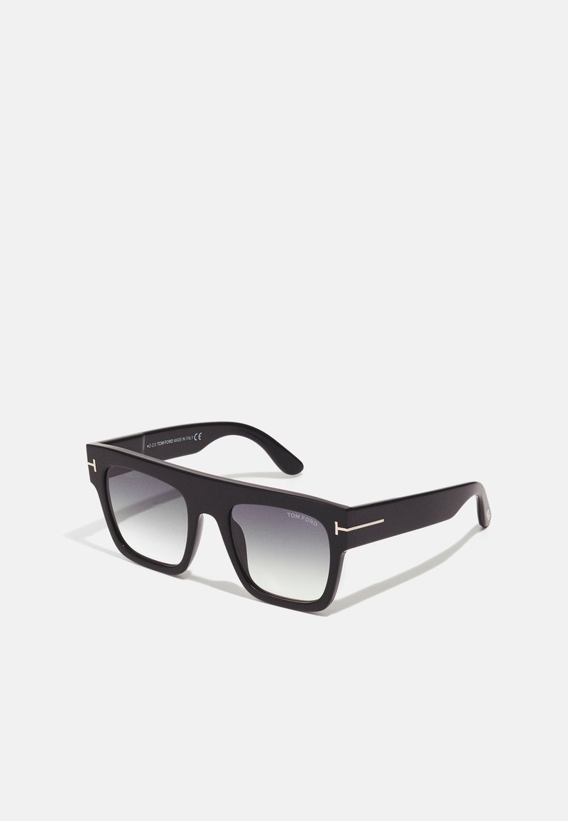 Tom Ford - UNISEX - Occhiali da sole - shiny black/gradient smoke, Ingrandire