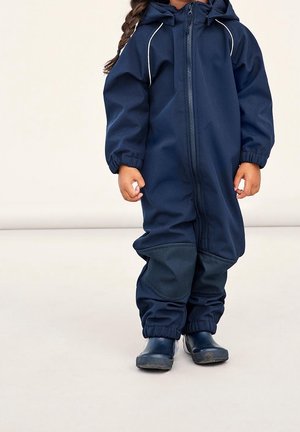 Name it NMNALFA SUIT SOLID UNISEX - Regndragt - dark sapphire