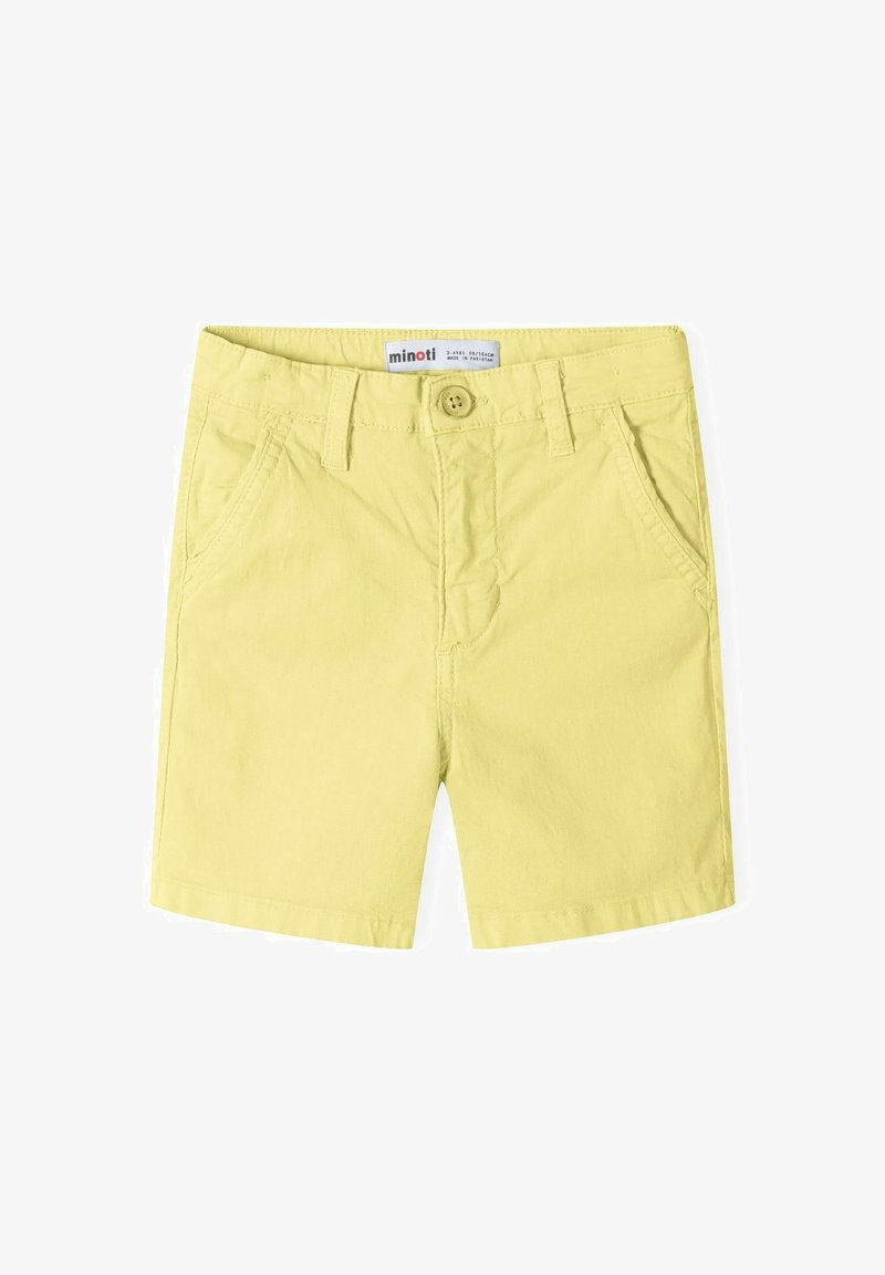 MINOTI STRAIGHT LEG AND SIDE POCKETS - Šortai - yellow
