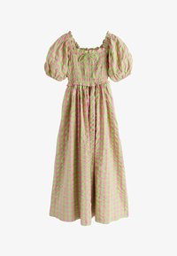 Non sélectionné, green pink gingham