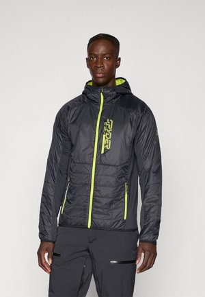 GLISSADE HYBRID HOODED JACKET - Lauko striukė - black