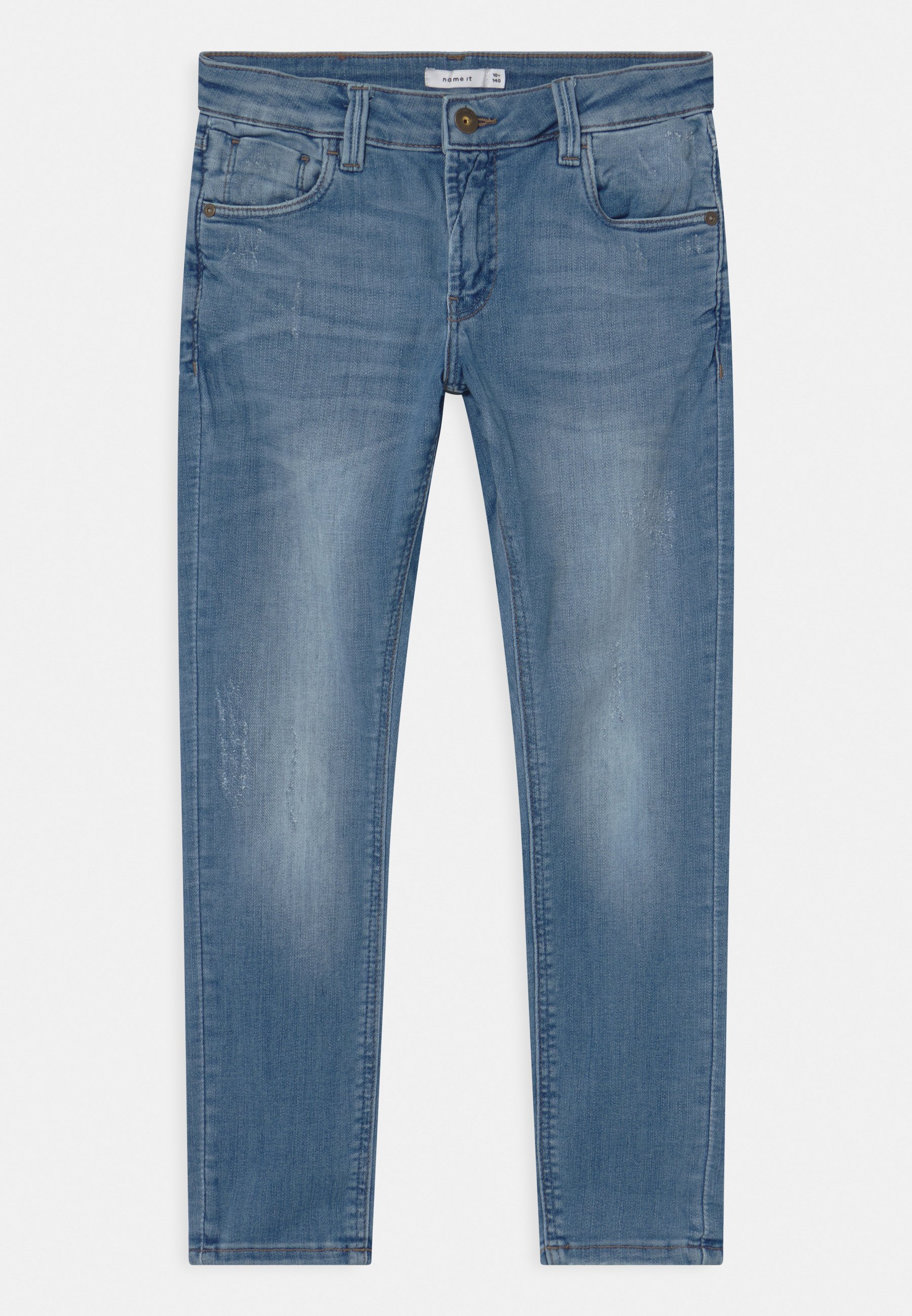 Name it NKMBABU - Slim fit jeans - light blue denim/blue denim -  Zalando.co.uk