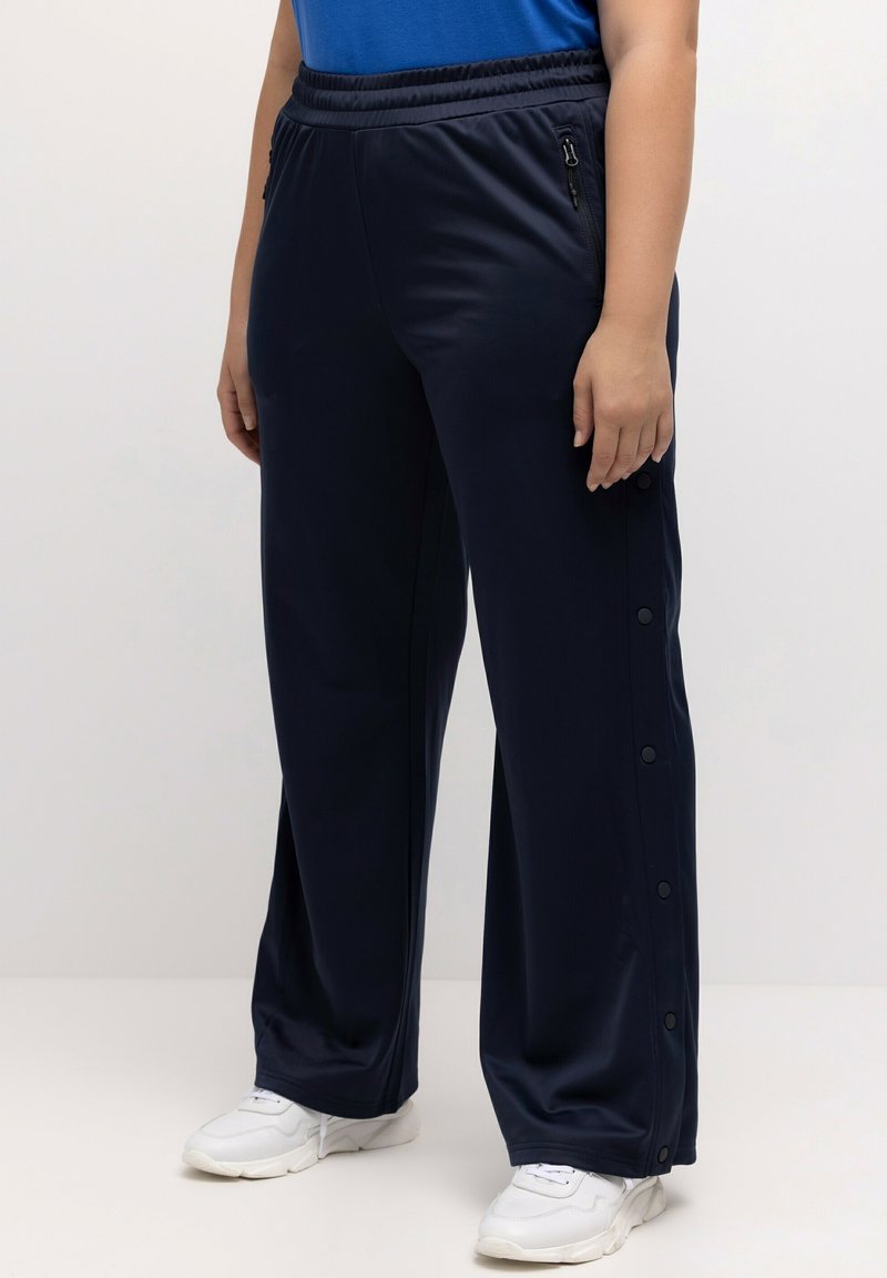 Ulla Popken Pantalones deportivos - black