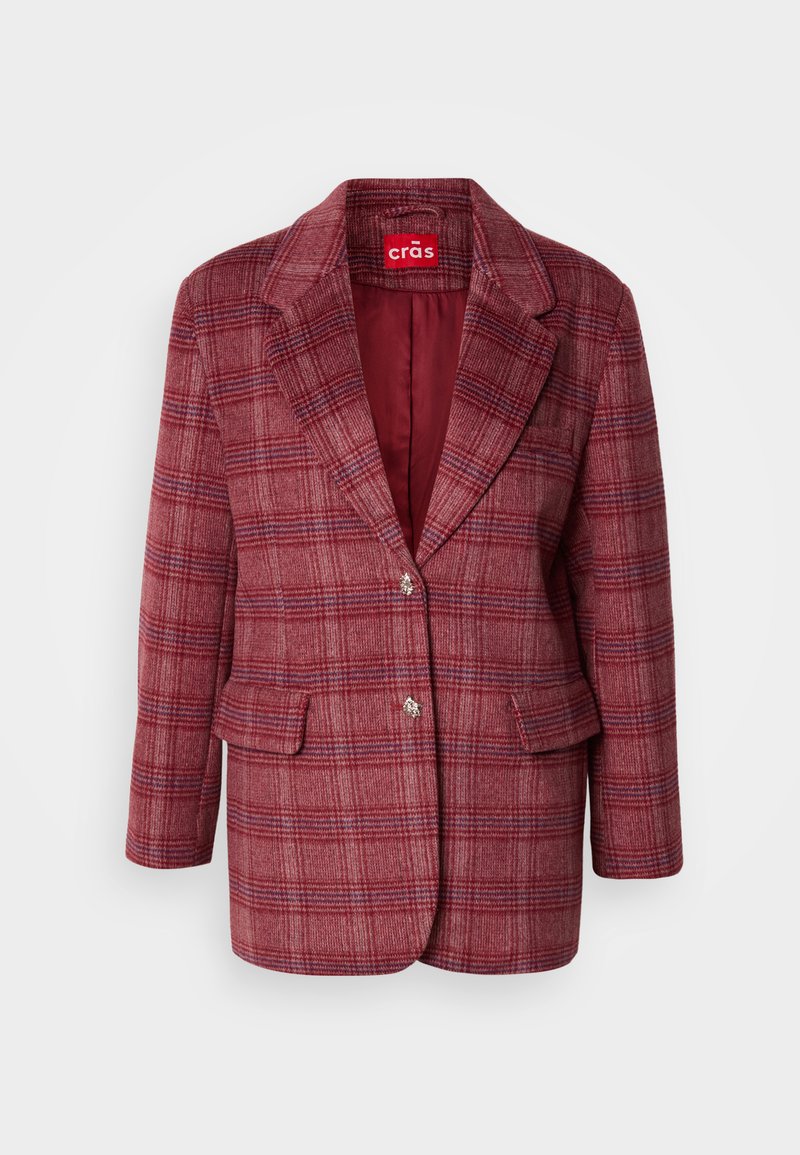 Cras Halflange jas (rood)paars