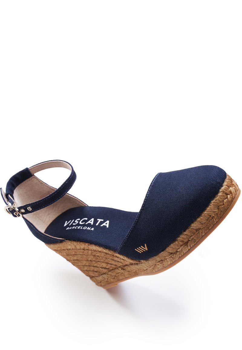 Damen Halbschuhe | VISCATA ESTARTIT Keilsandalette blue/blau - VX54471 Damen Halbschuhe | VISCATA ESTARTIT Keilsandalette blue/blau - VX54471