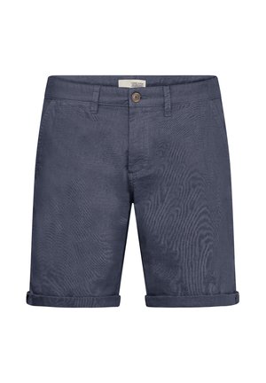 Solid, SDLORAS LINEN MIX - Shorts - insignia blue