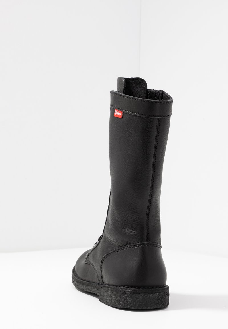 Bottines Femme Cuir Kickers Fille Tyoube Botte D'équitation Camel - Livraison Gratuite Chaussures Enfant Kickers