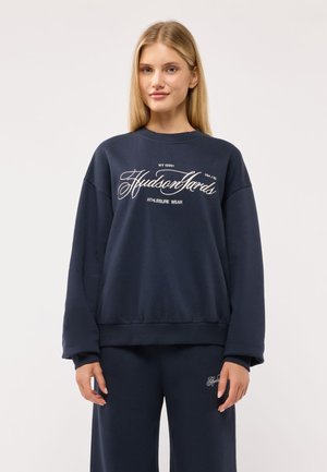 Terranova, FELPA CON RICAMO - Felpa - blu scuro