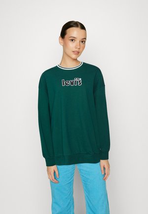 Levi's® GRAPHIC PRISM CREW - Gornji dio trenirke - deep sea moss