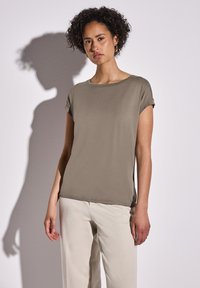 Street One Jednoduché tričko - braun