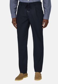 Boggi Milano - STRETCH  - Trousers - navy blue Thumbnail Image 1