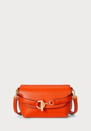 LEATHER SMALL BLAIKE CROSSBODY BAG - Geantă de mână - dusk orange