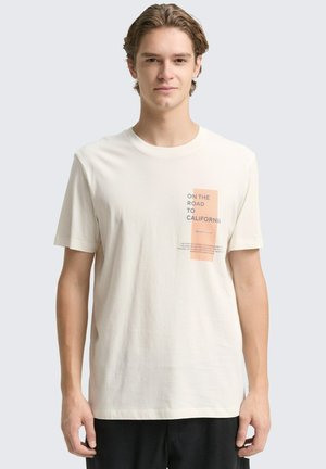 MIT PRINT - T-shirt print - wool white