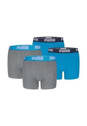 4ER PACK - Panties - blue   grey mélange
