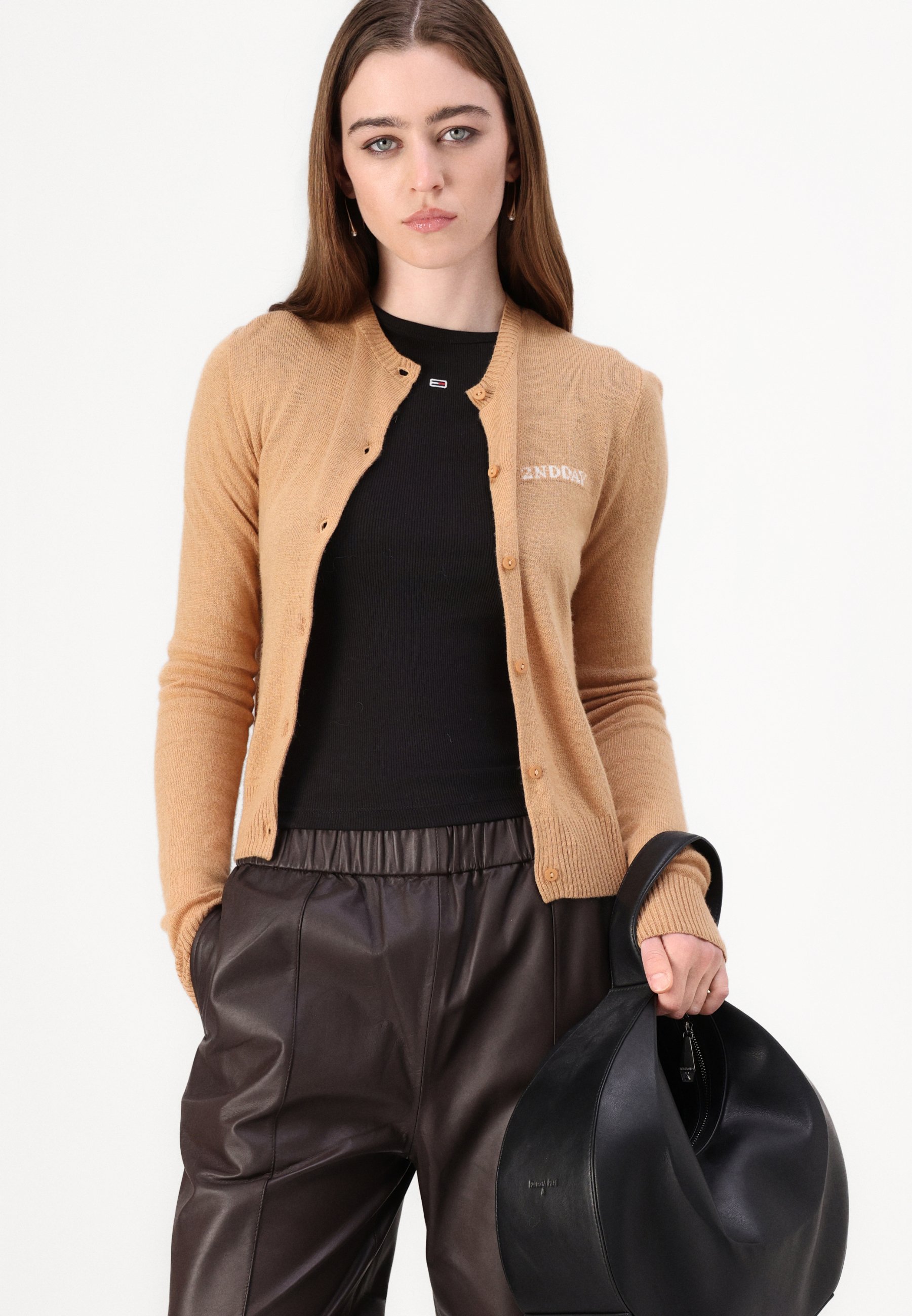 売れ筋商品|||セカンド デイ ニット&セーター レディース アウター VINNY - Cardigan - classic camel 2ND Vinny TT - Soft Wool Blend - Classic Camel
