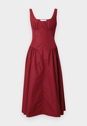 KENDALL DRESS IN TECH - Nappali ruha - claret
