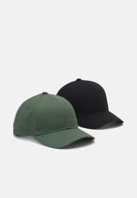 JACPLAIN BASEBALL 2 PACK - Cap - black/laurel wreath