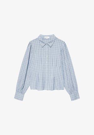 PULL&BEAR, CAMISA ENTALLADA CUADROS - Chemisier - grey blue