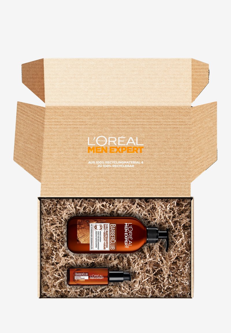 L'Oréal Men Expert - BARBER SUSTAINABLE BOX - Kit rasatura - -, Ingrandire