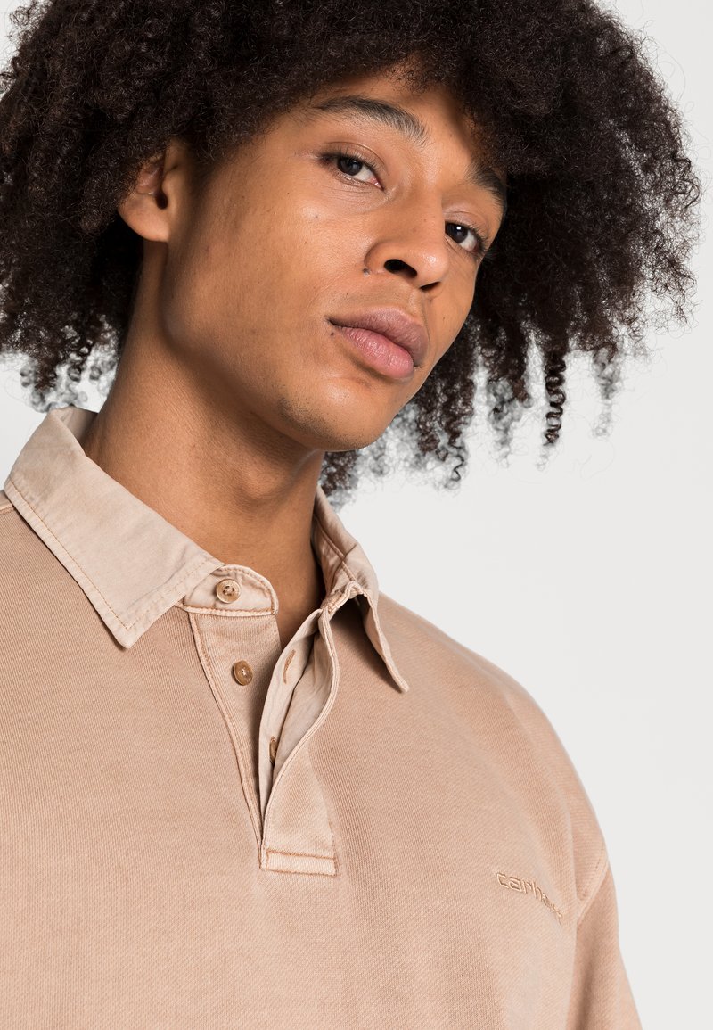 Carhartt WIP DUSTER SCRIPT - Sweatshirt - sand - Zalando.de