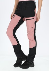Swedemount LOFOTEN STRETCH  - Pantaloni outdoor - black dusty rose