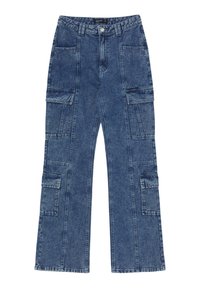 VITA ALTA - Jeans a sigaretta - blu