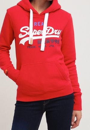 Kapuzenpullover - red