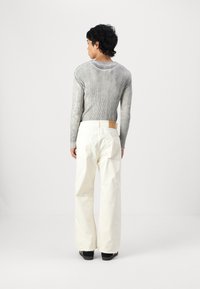 Jack & Jones JPSTALEX ORIGINAL  - Vrećaste traperice - antique white