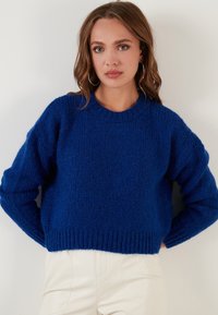 LELA Pullover - saxe blue