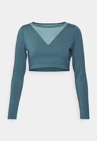 Puma PAMELA REIF TIGHT LONG SLEEVE - Top s dlhým rukávom - green
