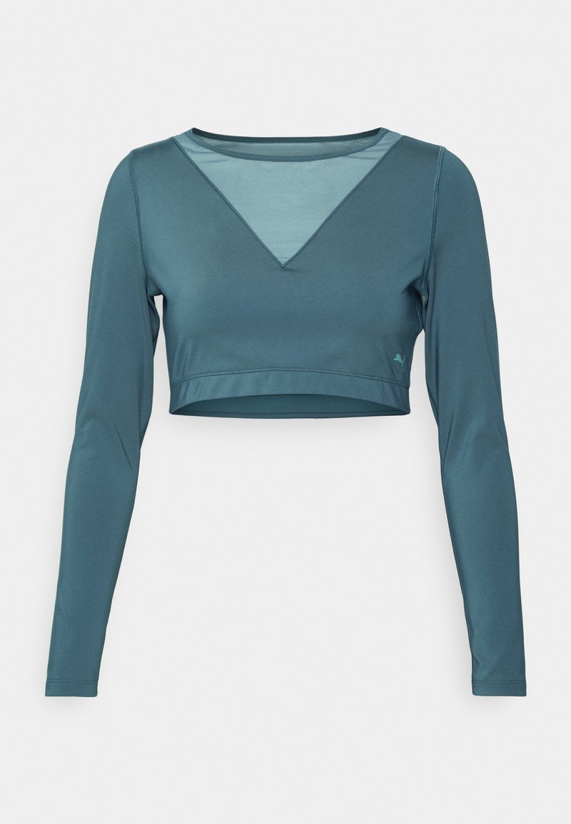 Puma Longsleeve donkergroen Puma Longsleeve donkergroen