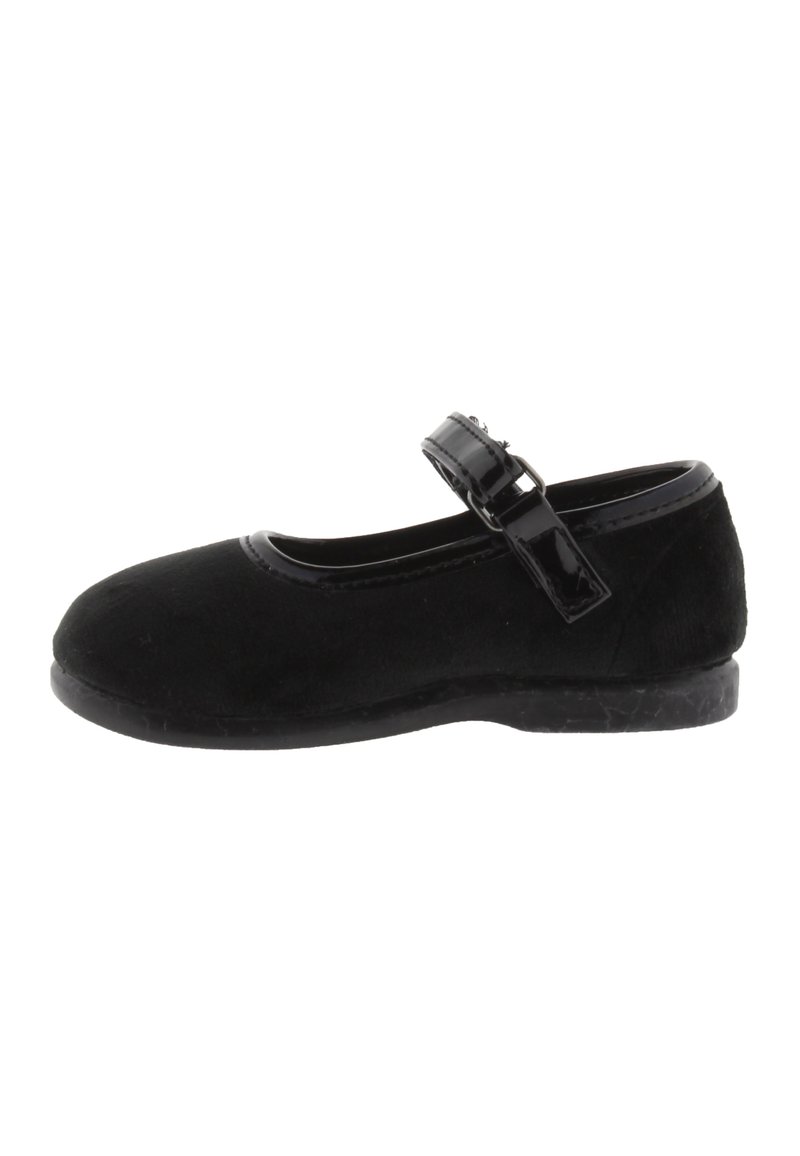Victoria Shoes TERCIOPELO - Bailarinas con hebilla - black