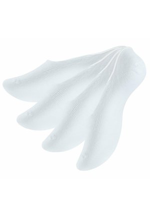Vincent Creation PACK OF 4 PAAR INVISIBLES - Füßlinge - weiss