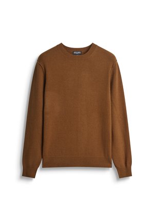 REGULAR FIT - Jersey de punto - dark brown