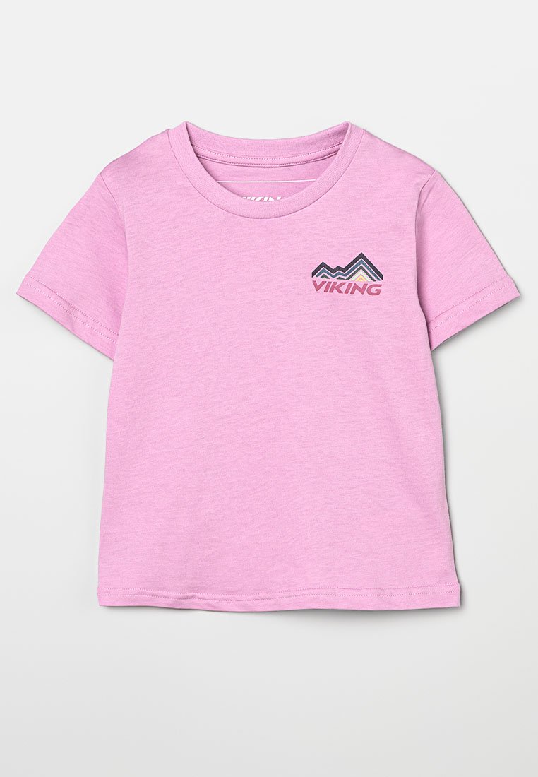 Viking T-shirt print lila