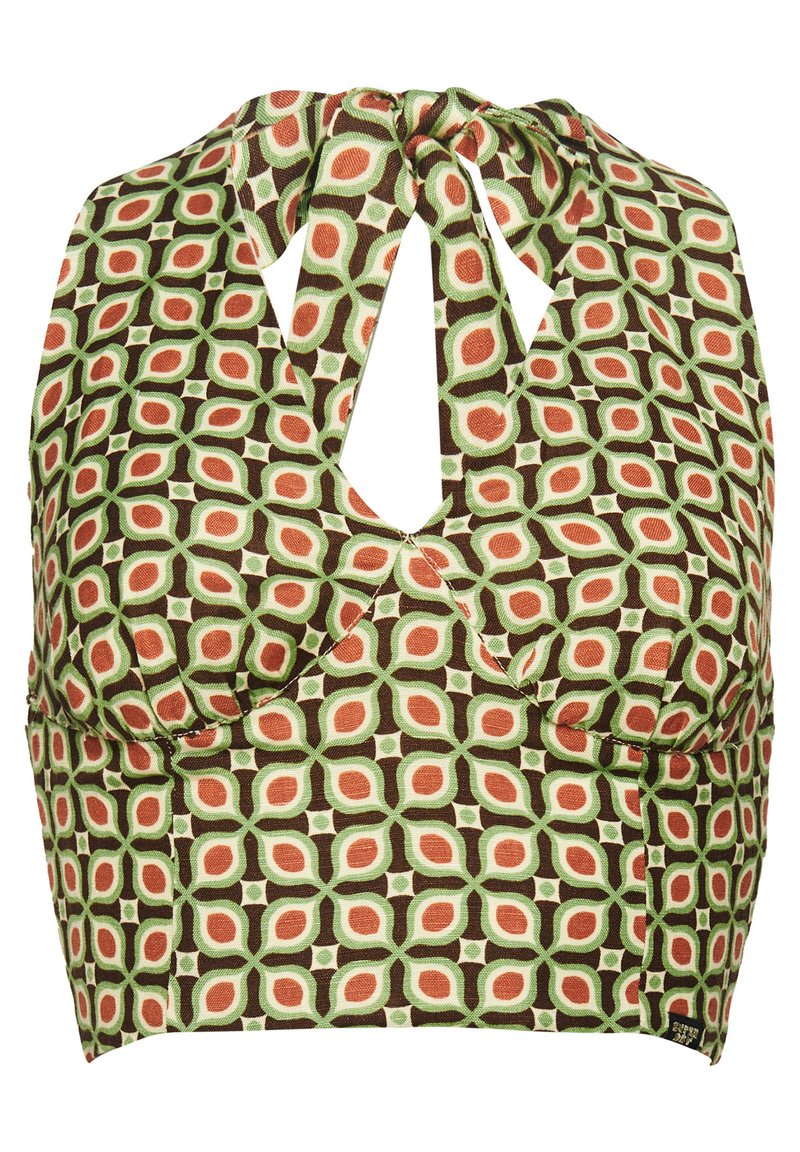 Superdry & Co Blouse bruin Superdry & Co Blouse bruin