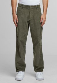 Urban Classics - CARPENTER  - Trousers - olive Thumbnail Image 1