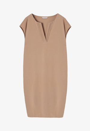 TATUUM EZIMI - Abito in maglia - beige