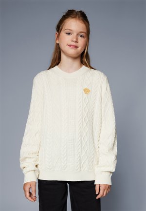 CABLE MIX UNISEX - Jumper - ivory