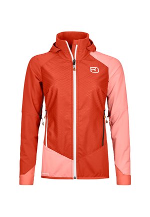 COL BECCHEI - Softshelljacke - sunset orange