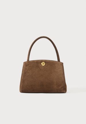 PUSHLOCK LADY BAG - Τσάντα χειρός - dark brown