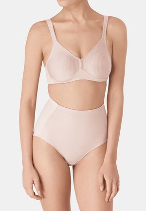 Triumph MODERN SOFT & COTTON N - Biustonosz z trójkątną miseczką - neutral beige