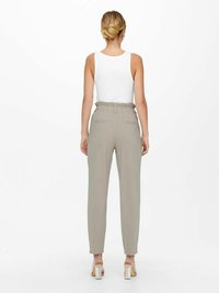 ONLY ONLPOPTRASH-OVA LIFE HW ANK CRT PNT NOOS - Bukser - pure cashmere