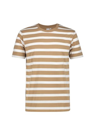Print T-shirt - beige