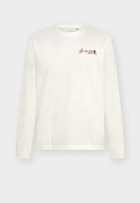 PRINTED LONGSLEEVE - Φλις πουλόβερ - gardenia white